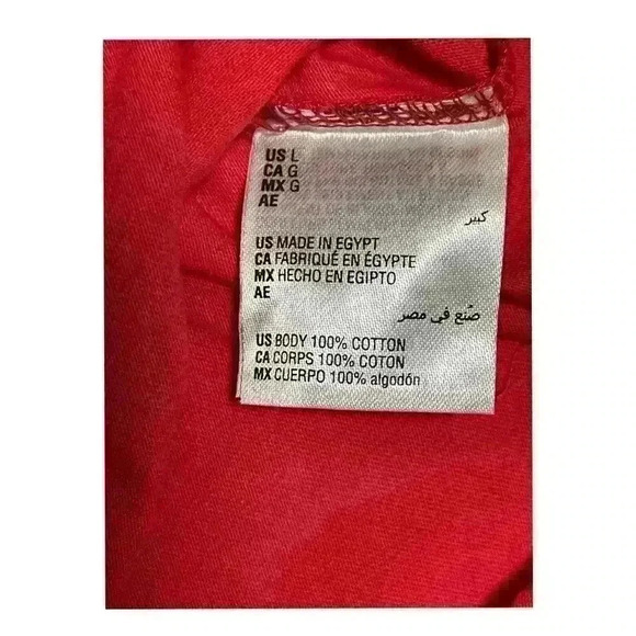 Club Room Men’s Football T-Shirt Created For Macy’s Island Sunset Size L - Picture 8 of 8